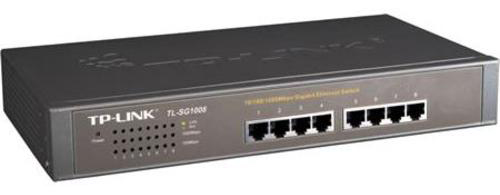 TP-LINK PURE-GIGABIT SWITCH TL-SG1008, TP-LINK GIGABIT SWITCH TL-SG1008, SWITCH GIGA TL-SG1008